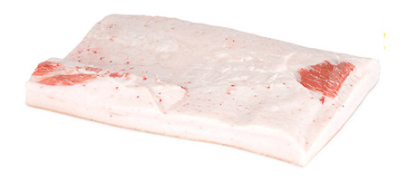 Frozen Iberian Pork Back Fat +4cm